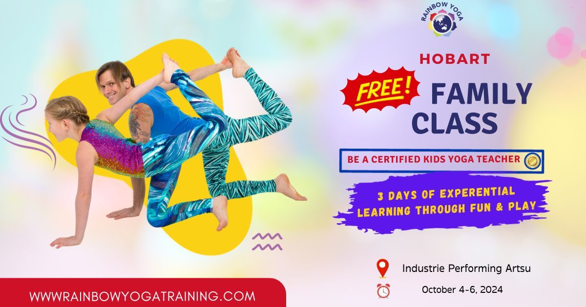 [HOBART]FREE Family Class Rainbow Kids Yoga Teacher Training