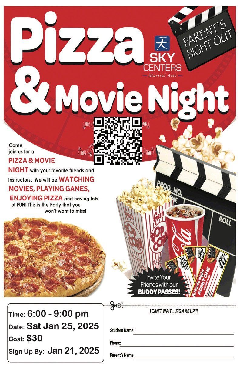 Pizza Movie Night!!