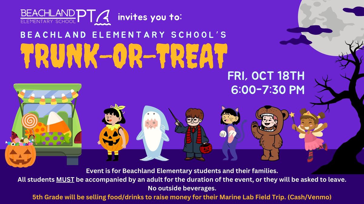 Beachland Elementary's Trunk-or-Treat