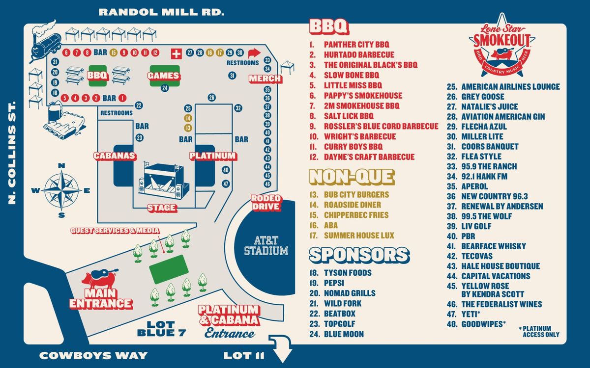 Parking Stars of Texas Music Festival - (Friday Pass)