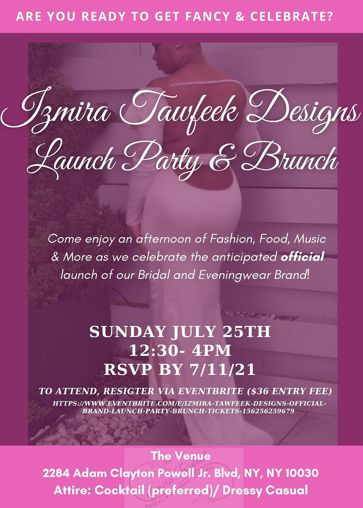 Izmira Tawfeek Designs- Official Brand Launch Party & Brunch