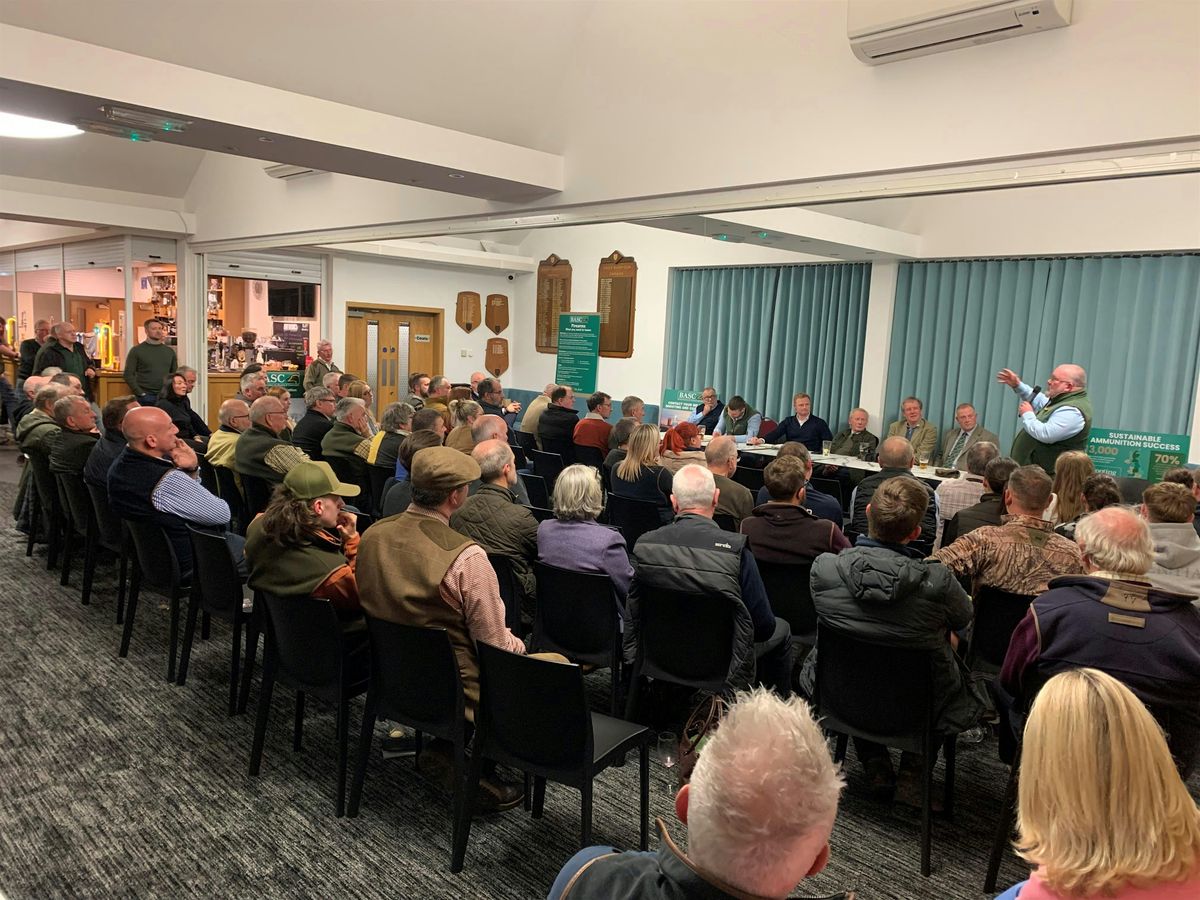 BASC North Pie & Pea Supper - Lets talk shooting