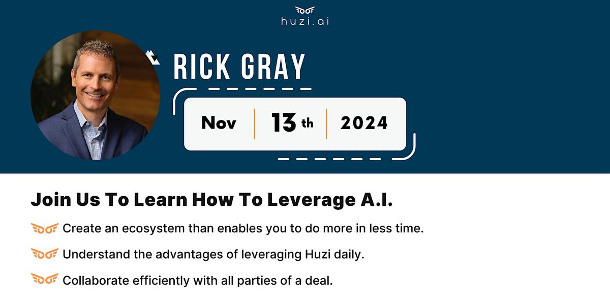 Unlock the Future with AI in Real Estate: A Special Talk by Rick Gray