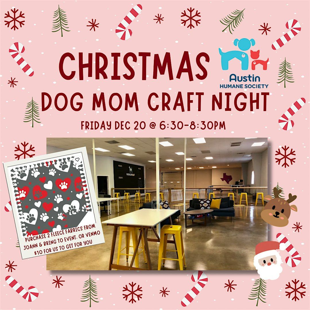 Dog Mom Christmas Craft Night