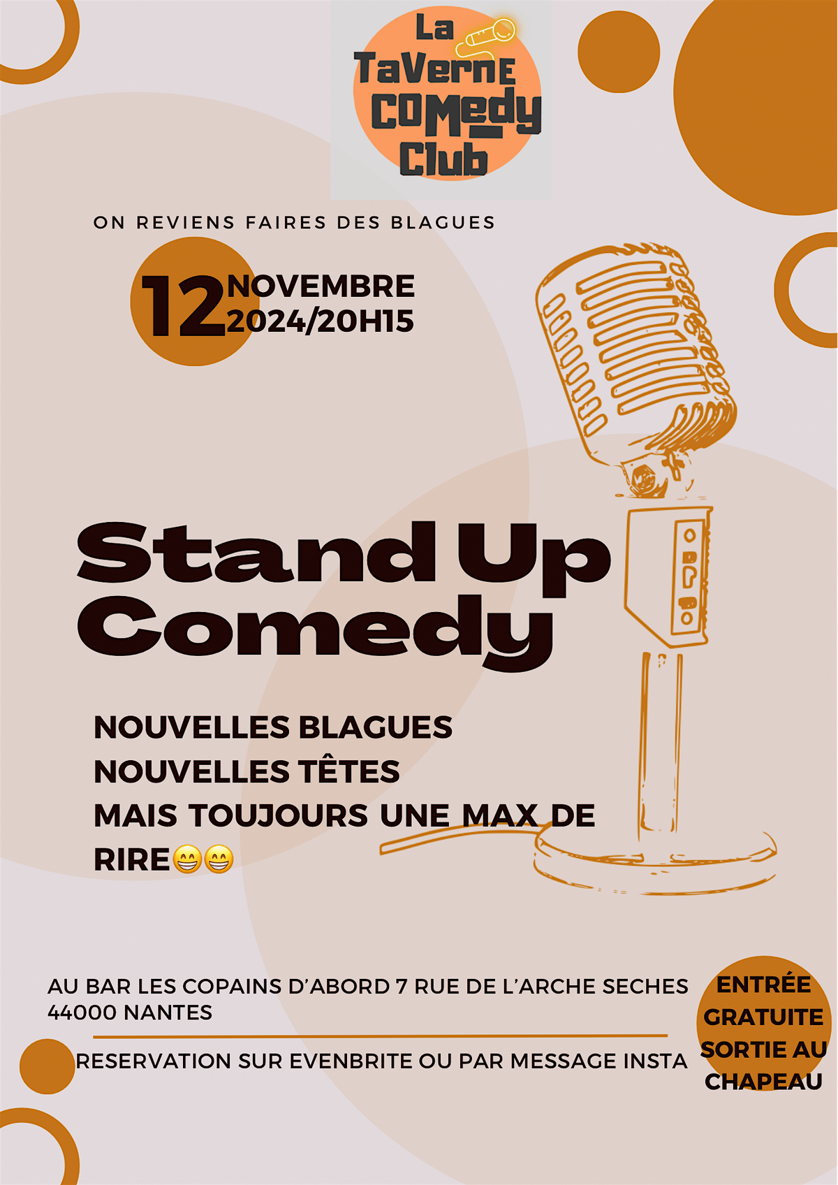 La taverne comedy club