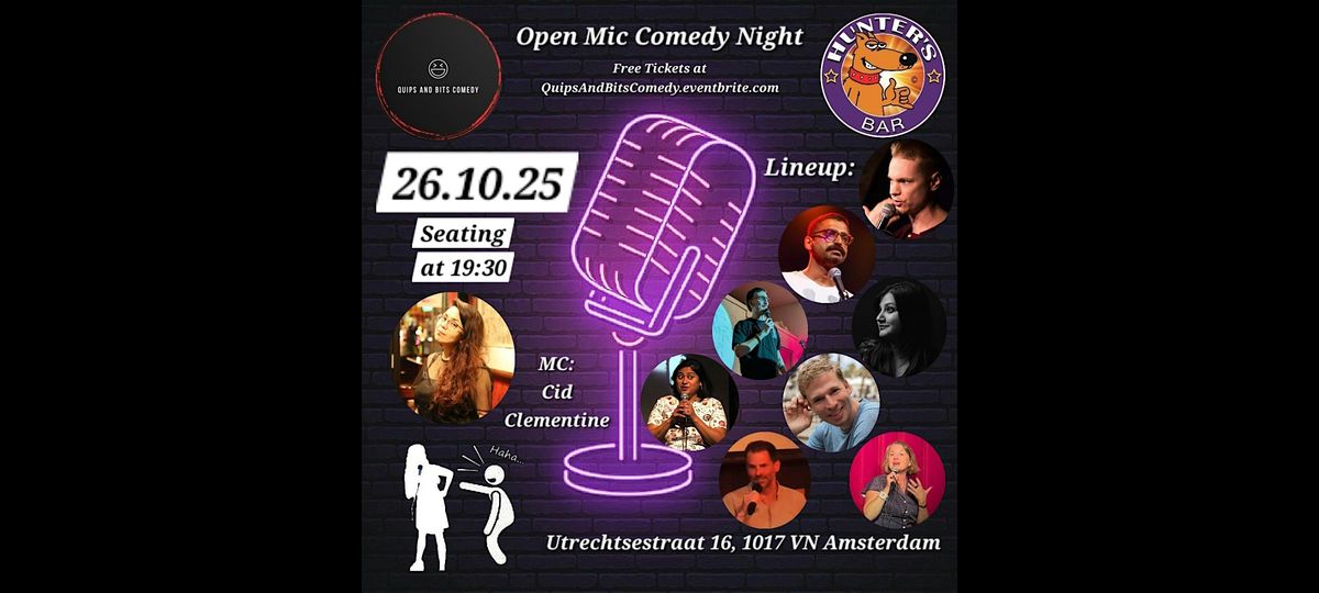 Hunter's Bar Open Mic Comedy