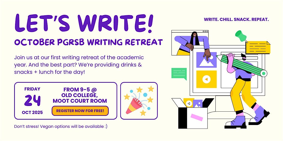 PGRSB October Writing Retreat