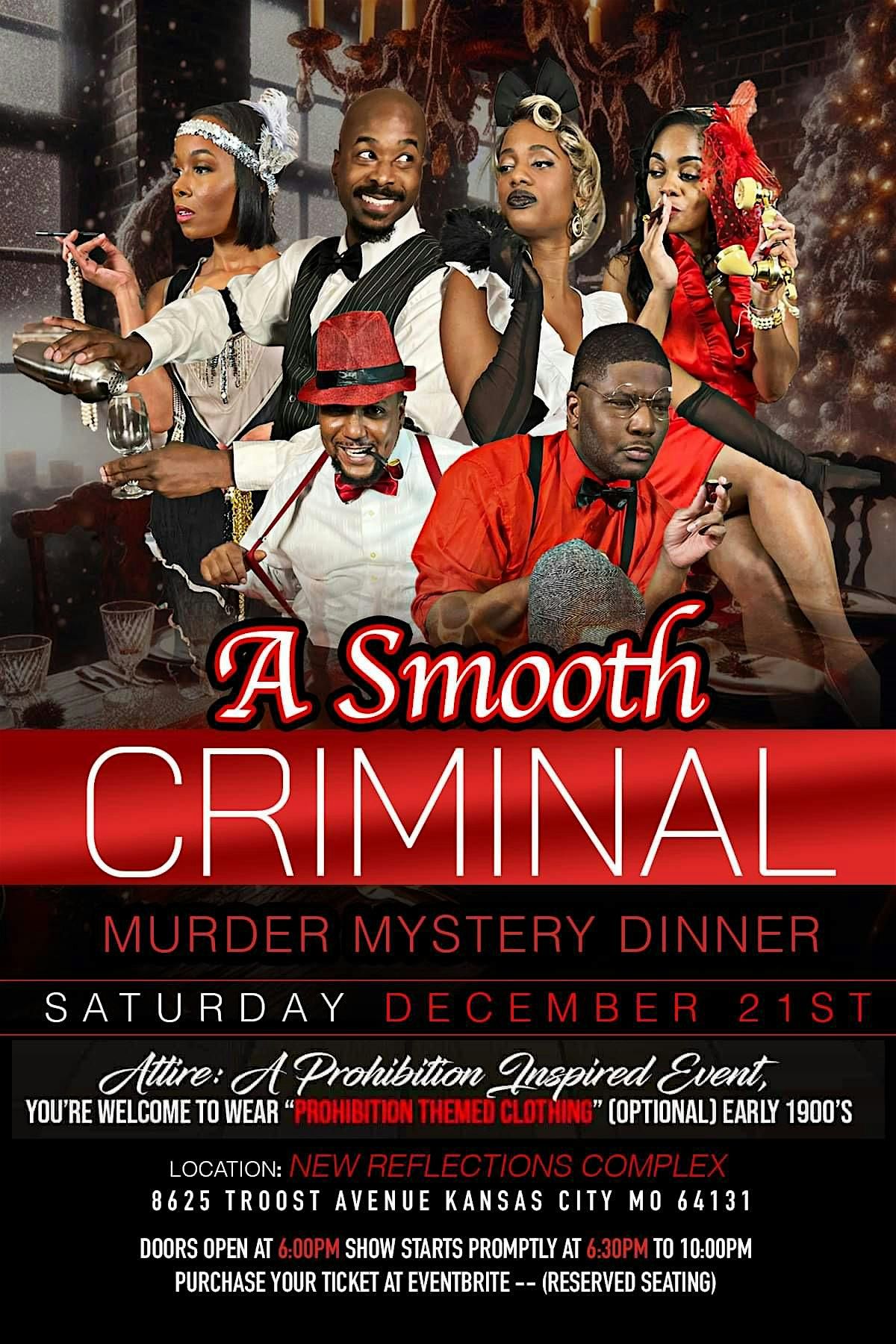 A Smooth Criminal M**der Mystery Dinner