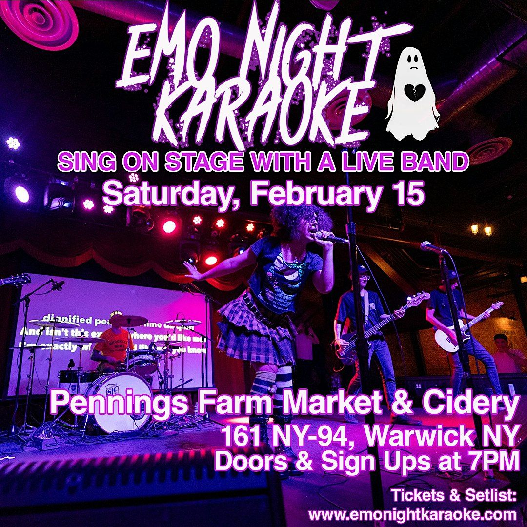 Emo Night Karaoke  2\/15 @ Pennings Farm