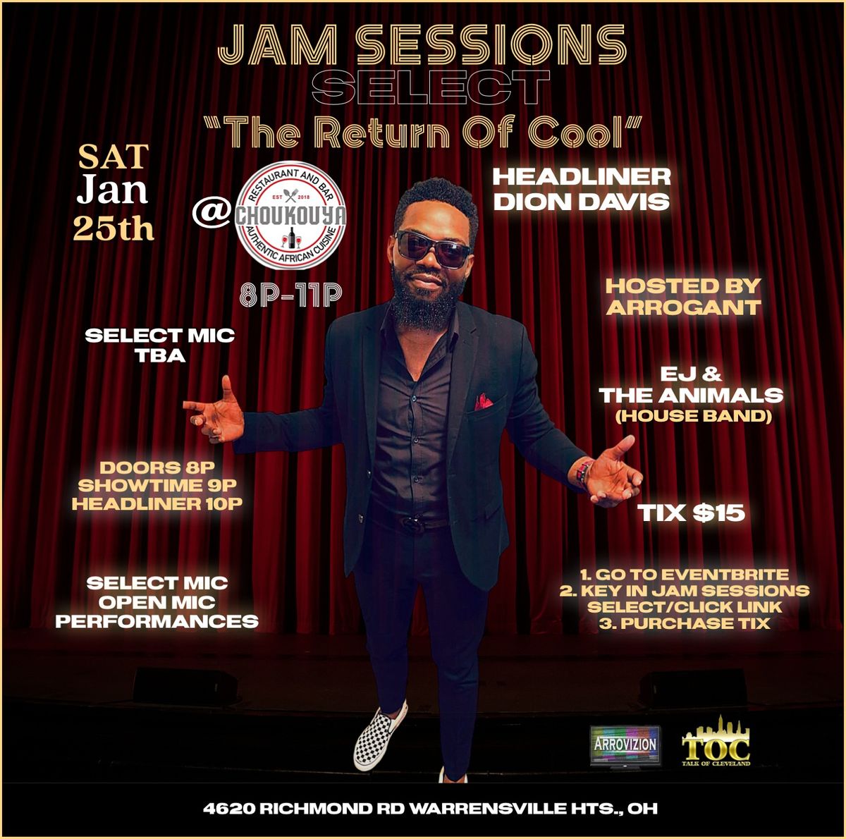 Jam Sessions Select "The Return Of Cool" Feat. Dion Davis