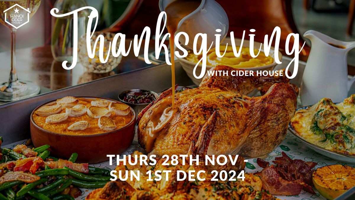 Thanksgiving 2024 with Cider House