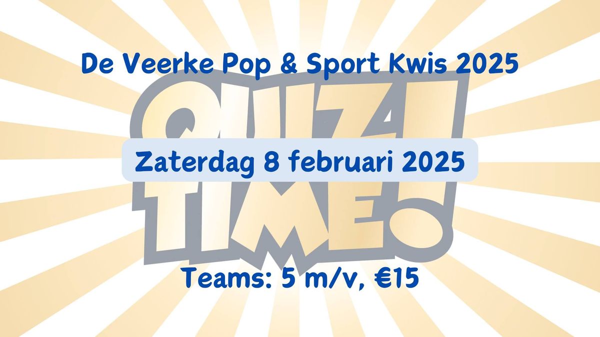 Pop en Sport Kwis