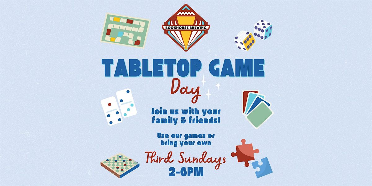 Tabletop Game Day at Bookhouse Brewing