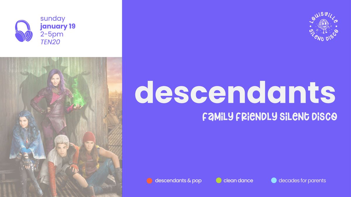 Descendants Family-Friendly Silent Disco at TEN20