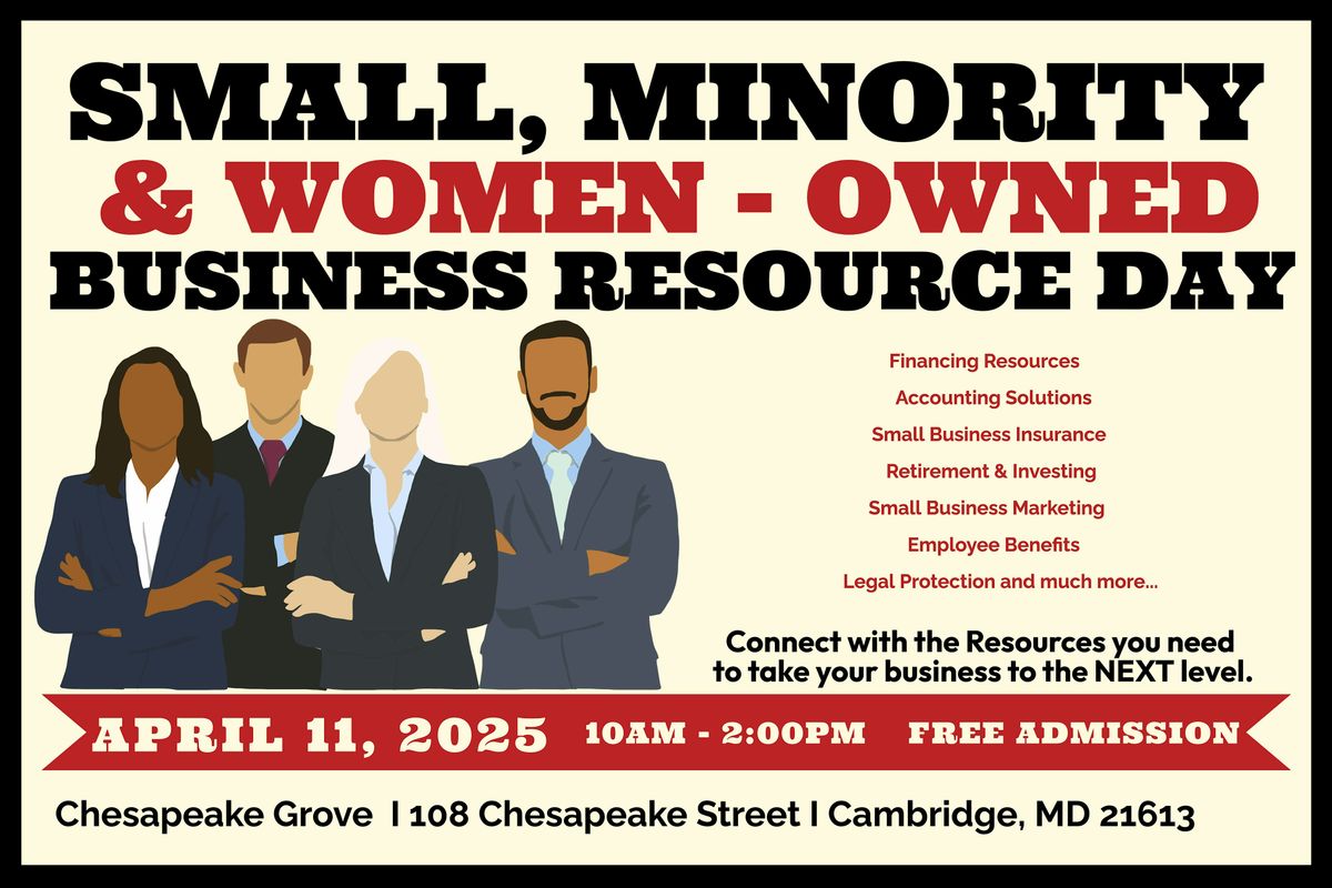 3rd Annual Small Minority & Woman-Owned Business Resource Day