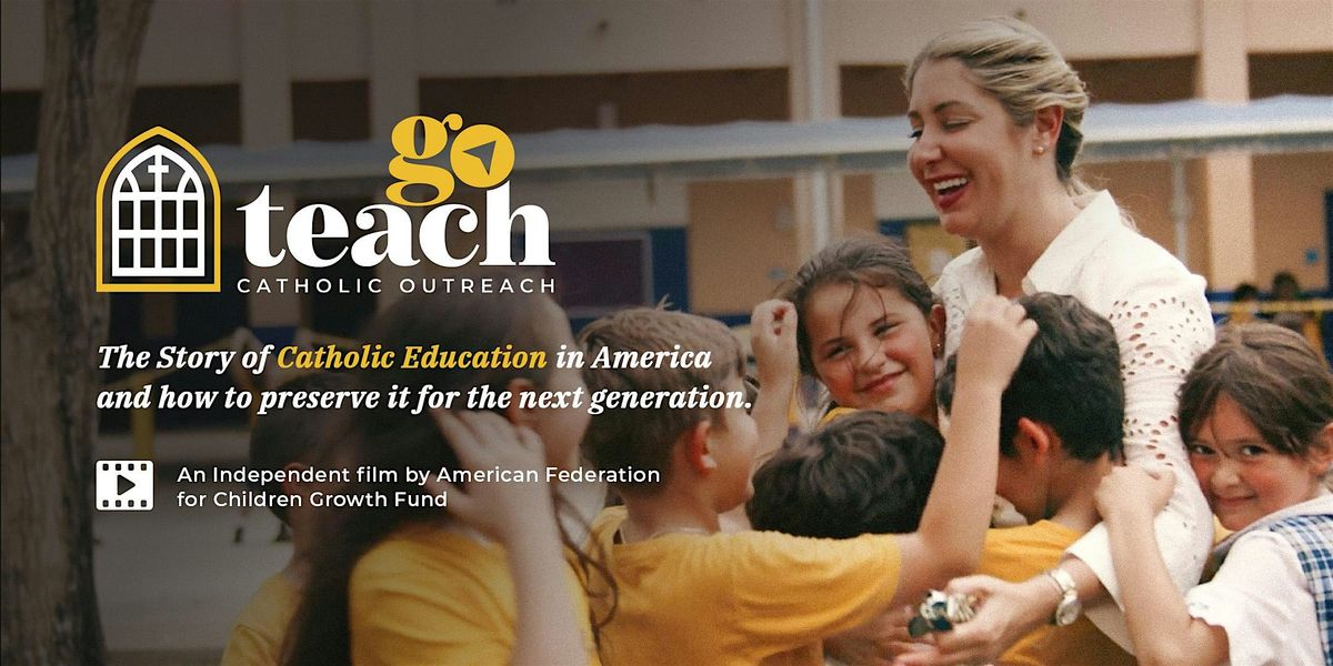 Join us for a screening and discussion of "Go Teach"