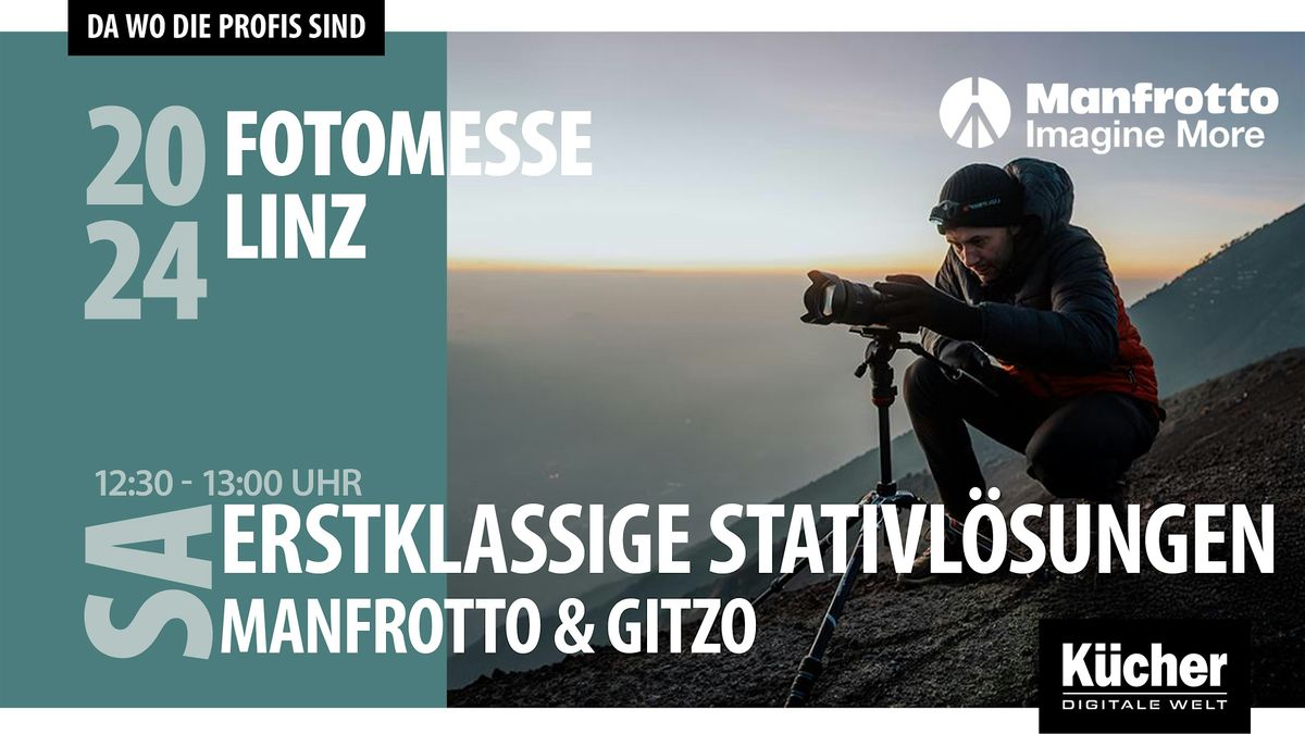 Erstklassige Stativl\u00f6sungen: Manfrotto und Gitzo im Einsatz