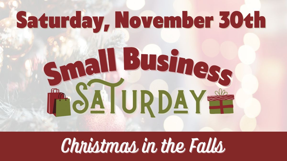 Menomonee Falls Downtown Small Business Saturday-Presented by Exterior Pros 