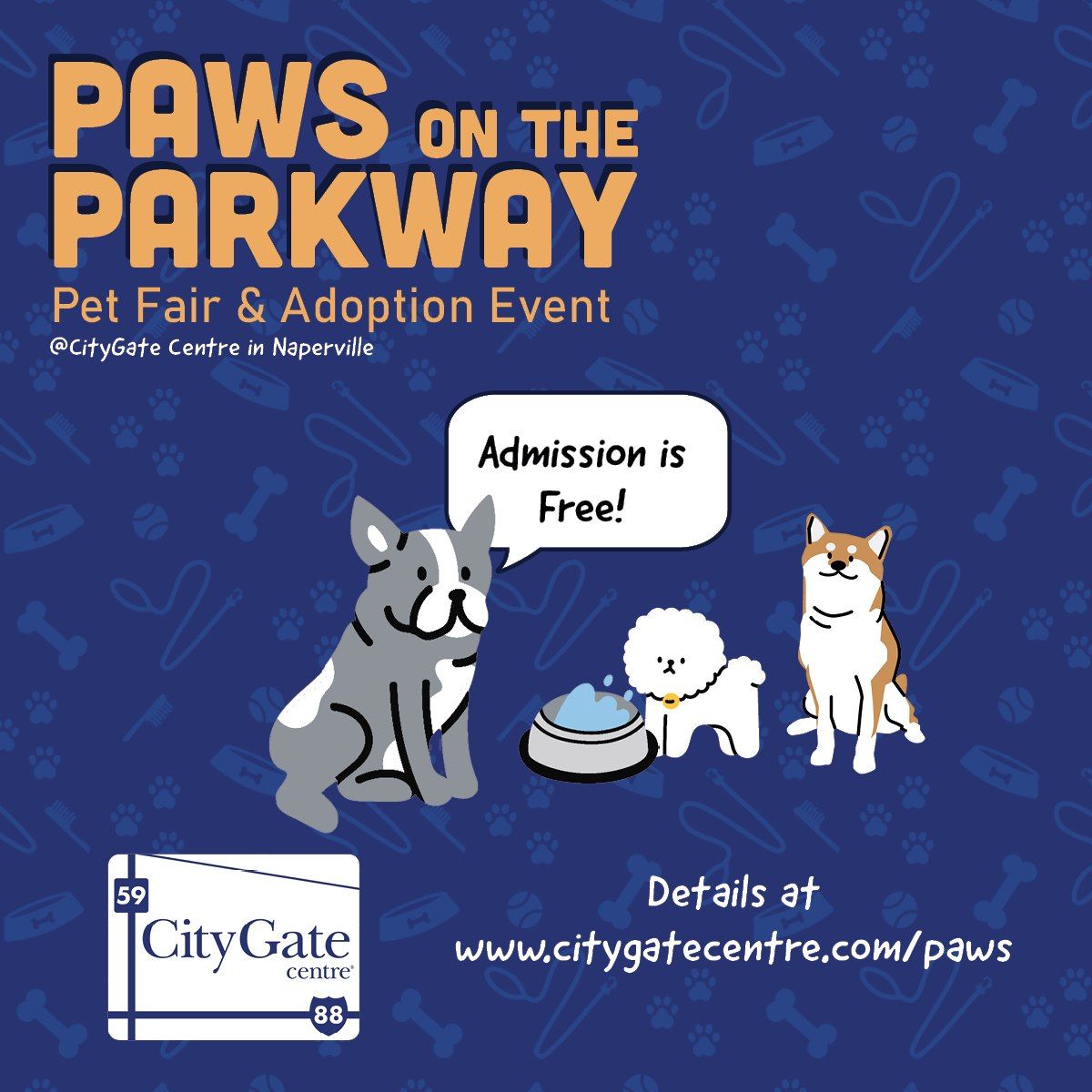 Paws on the Parkway: Pet Fair & Adoption Event