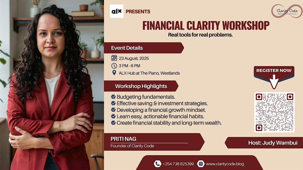 FINANCIAL CLARITY Workshop