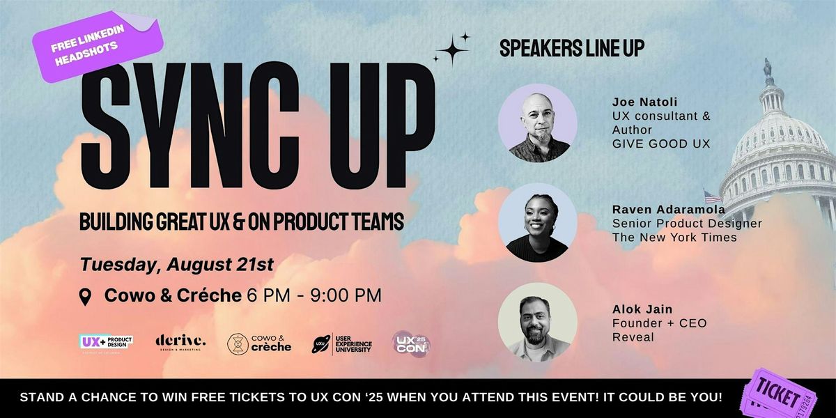 Sync Up: Building Great UX on Product Teams
