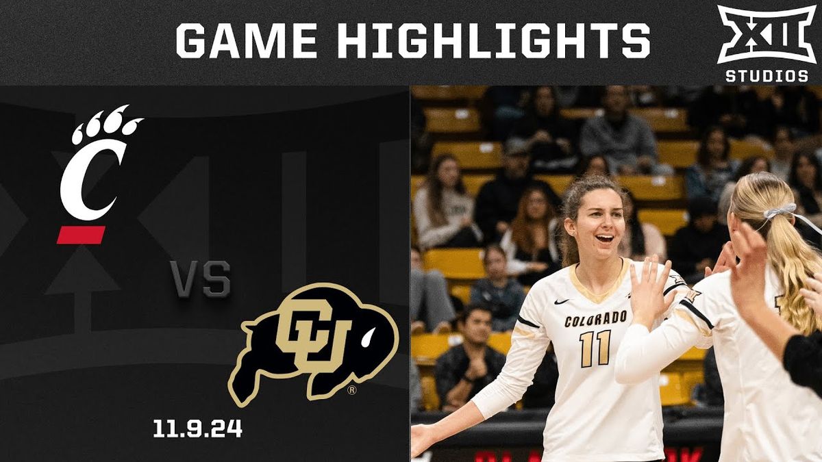 Colorado Buffaloes at Kansas Jayhawks Womens Volleyball at Horejsi Family Athletics Center