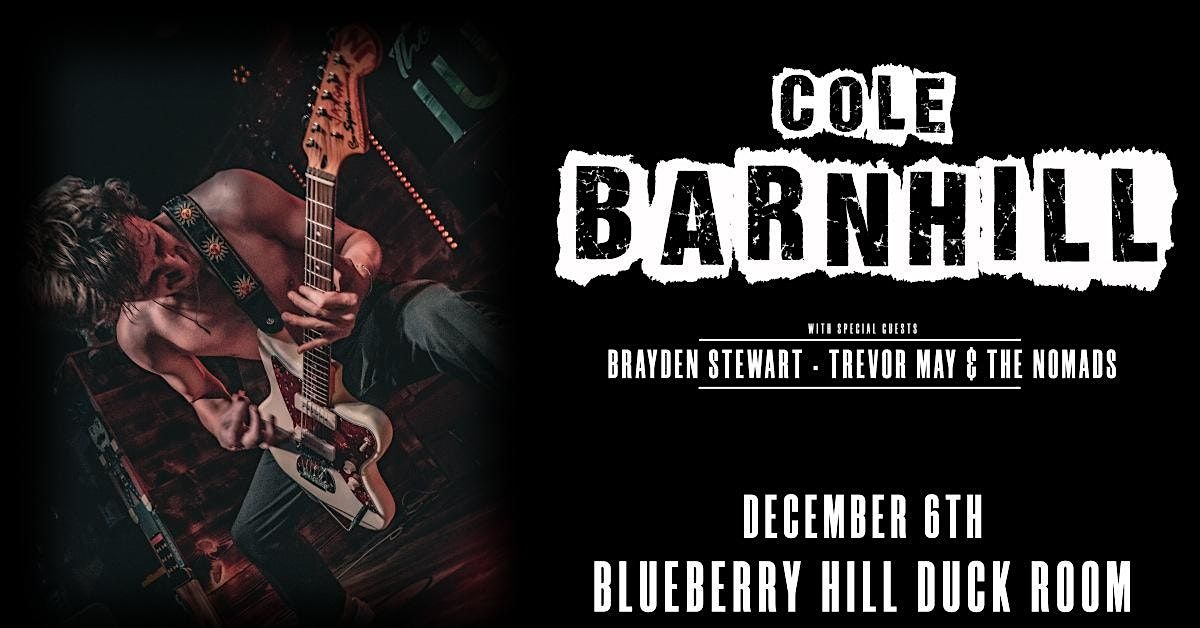 COLE BARNHILL - Presented by Beyond FM