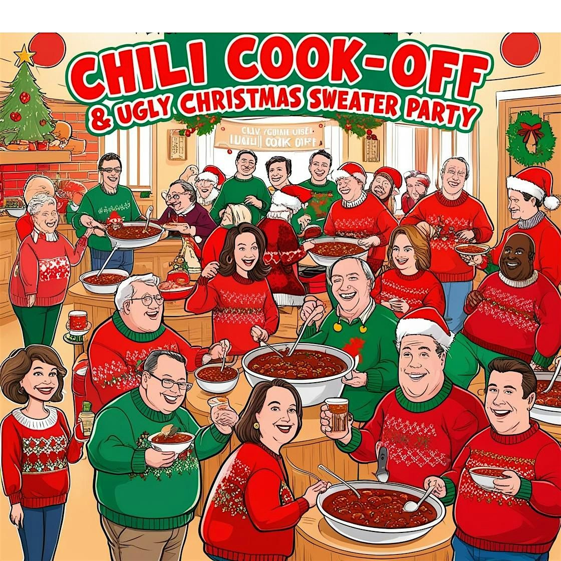 3rd Annual Sober Is Chili Cook-Off and Ugly Christmas Sweater Party