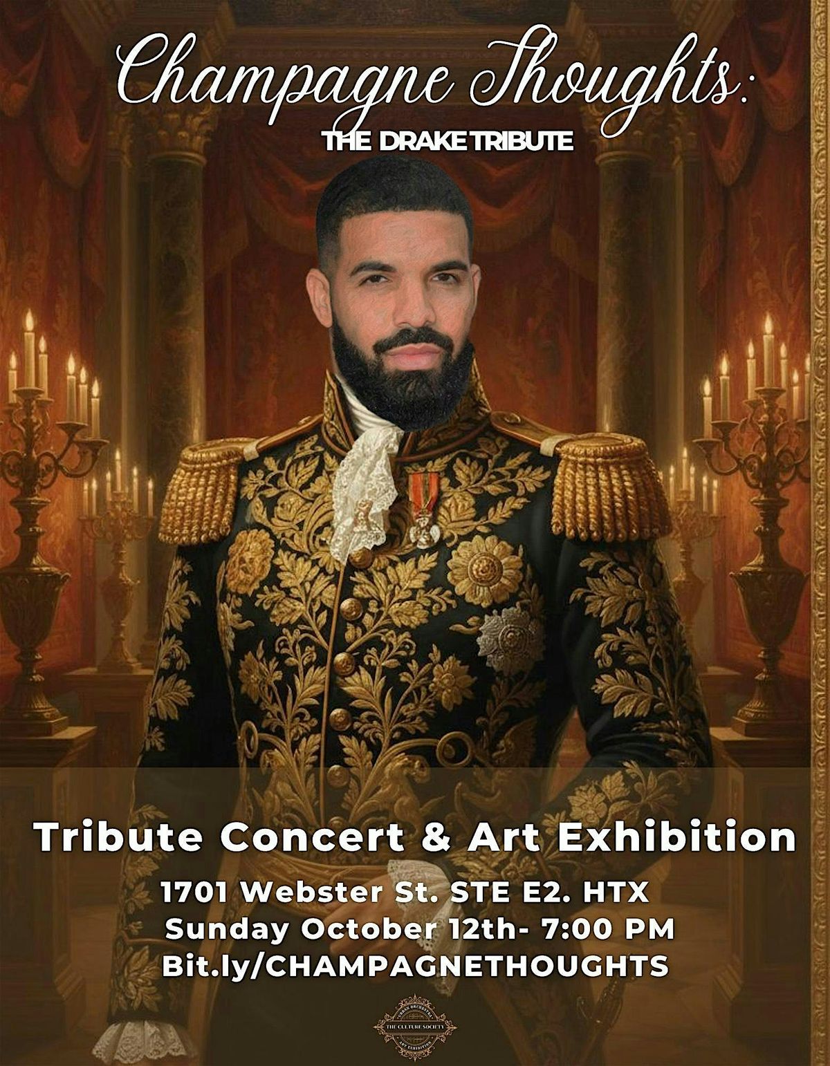 Champagne Thoughts : The Drake Tribute & Art Show