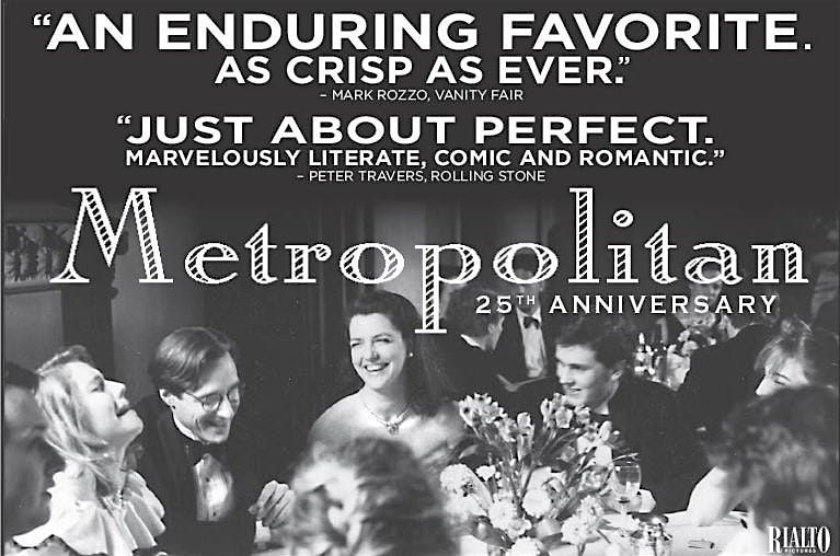 Metropolitan (1990) and Q&A with writer and director Whit Stillman