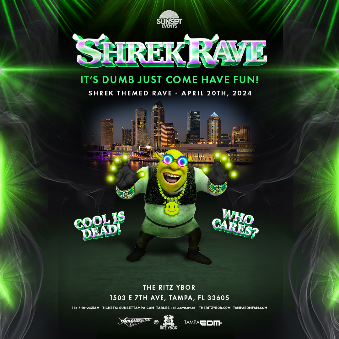 Shrek Rave at Brooklyn Bowl Philadelphia