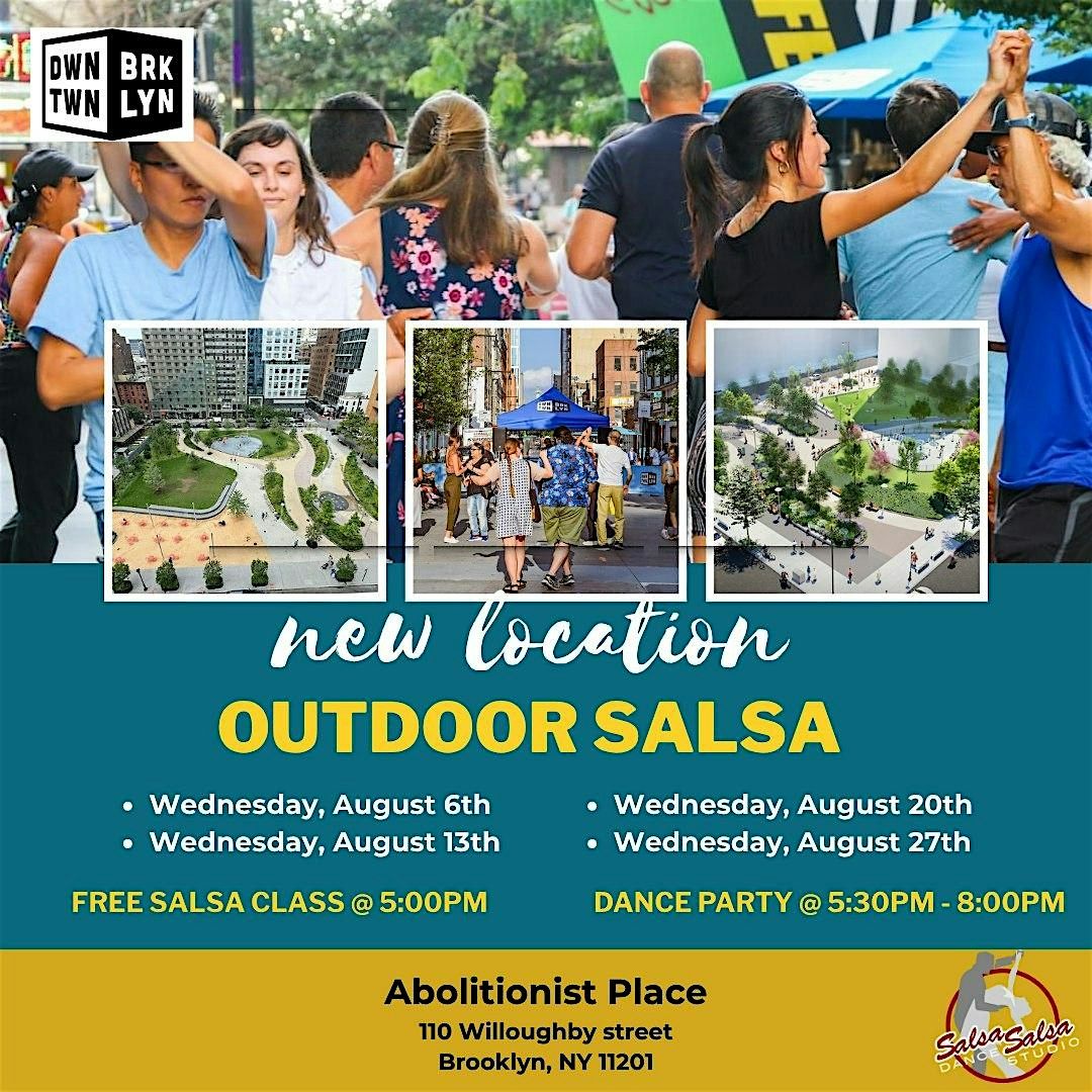Outdoor Salsa Party @ downtown Brooklyn