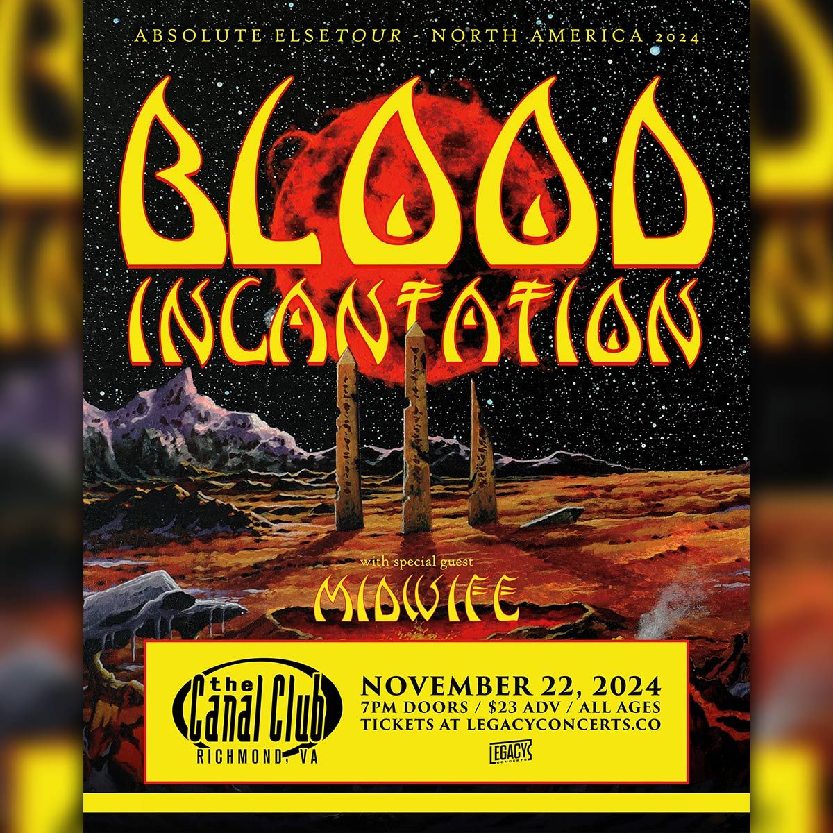 Blood Incantation at Canal Club