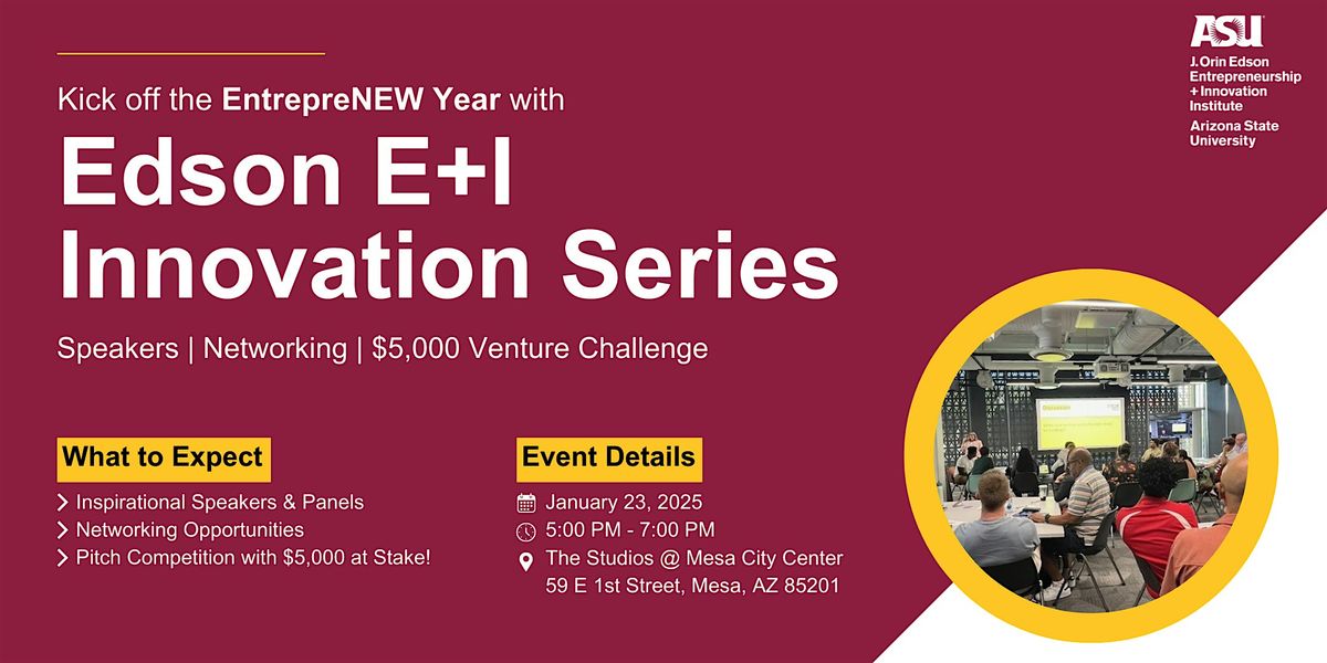 Edson E+I Innovation Series: Session 1