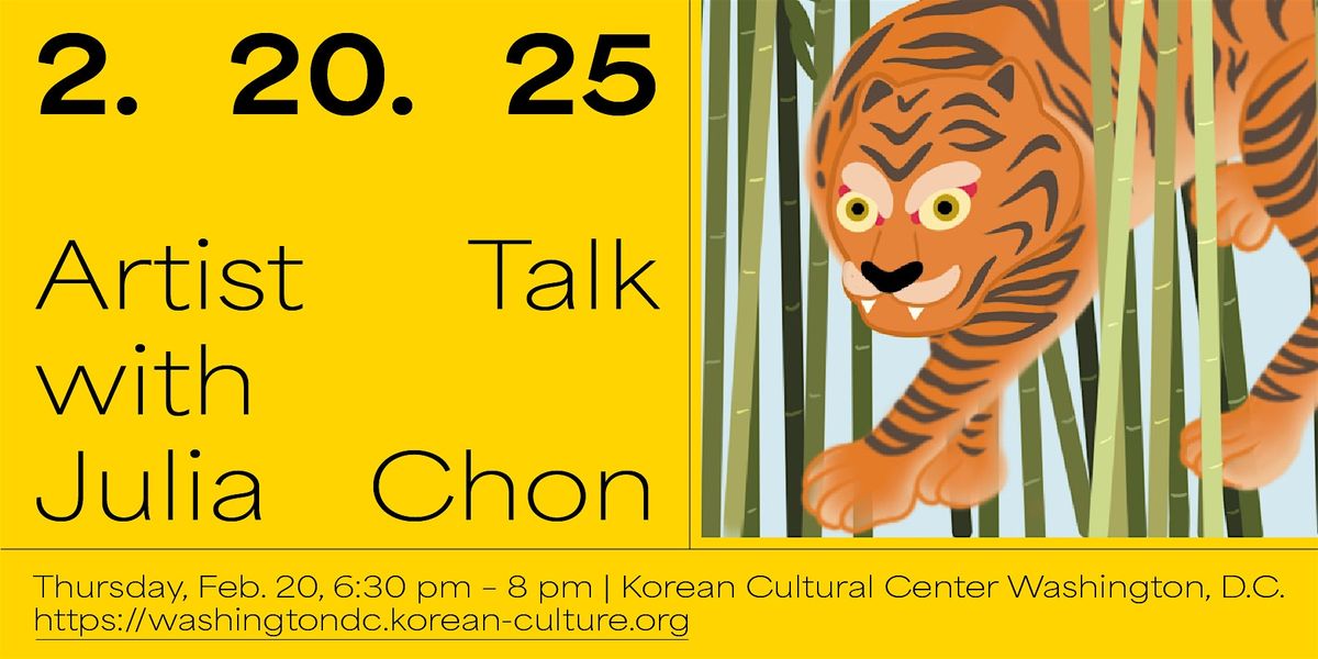 Korean Lunar New Year Mural Creation & Artist Talk with Julia Chon