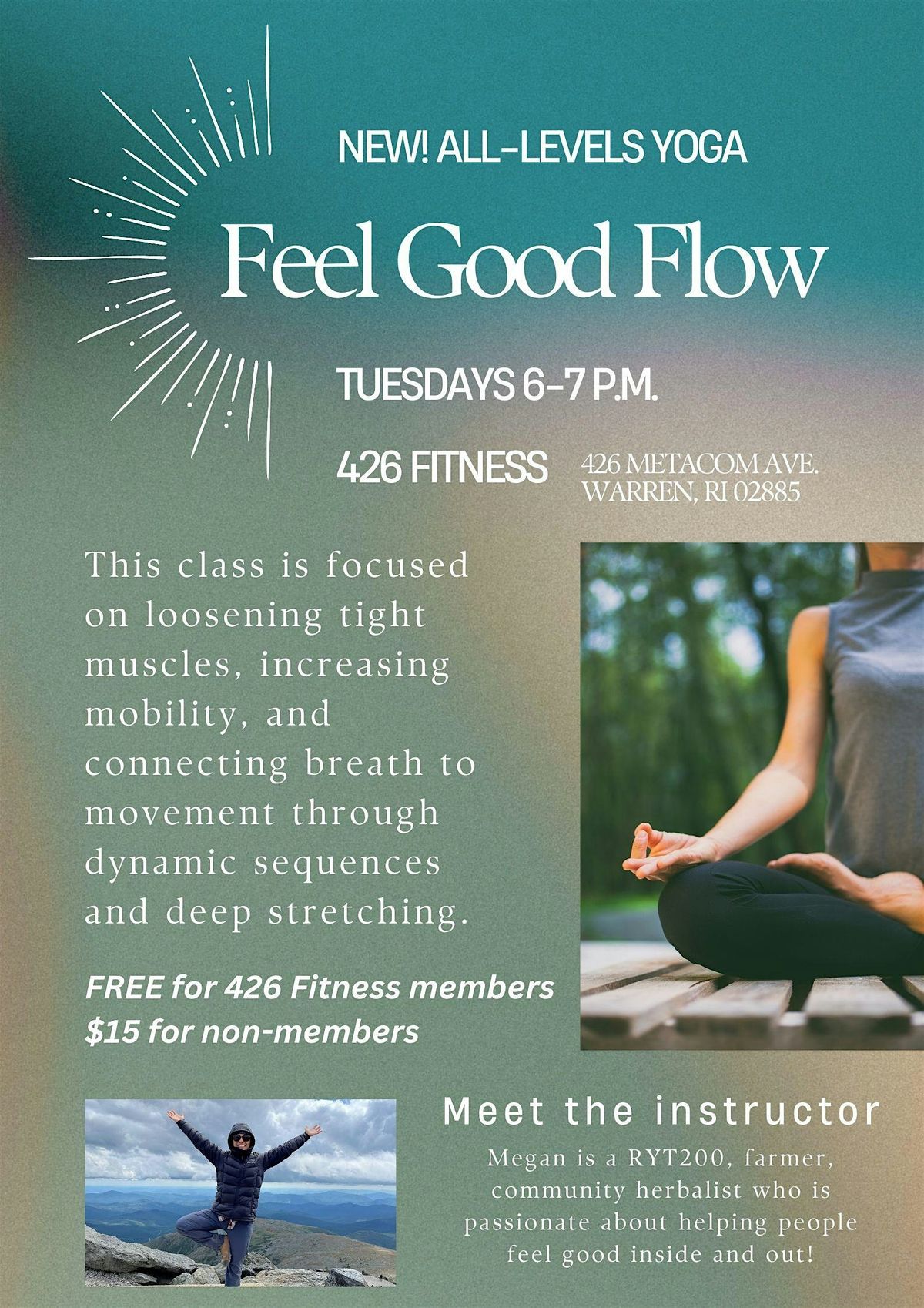 Feel Good Flow Yoga Class