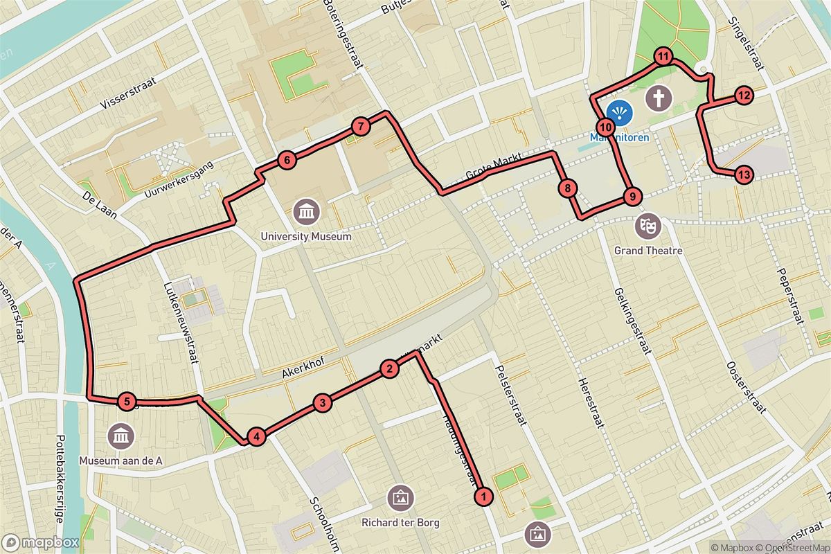 Groningen Audio Tour: Echoes of Kultur in the Centrum Labyrinth