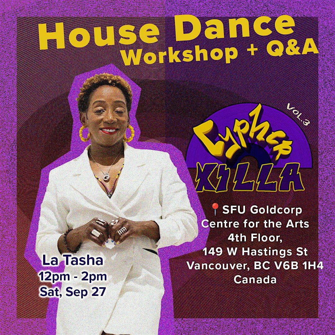 LaTasha Barnes House Dance Workshop
