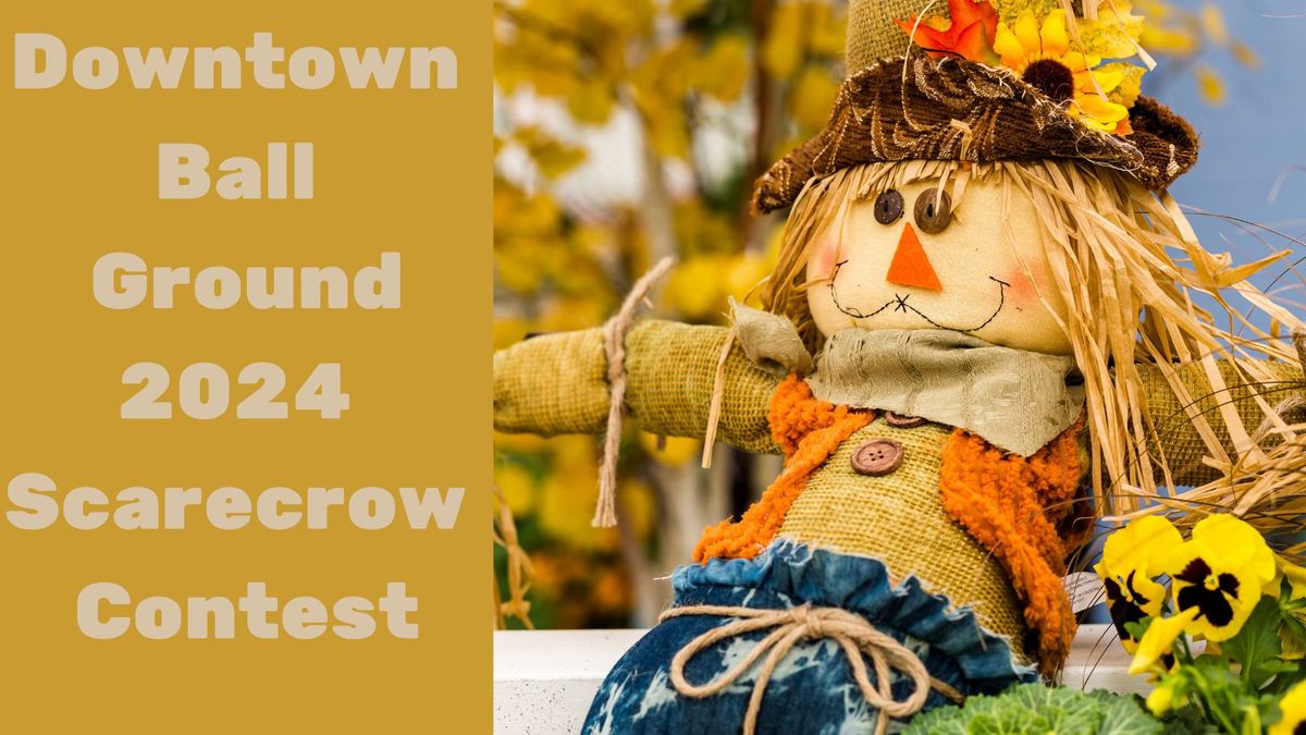 Downtown Ball Ground Scarecrow Contest