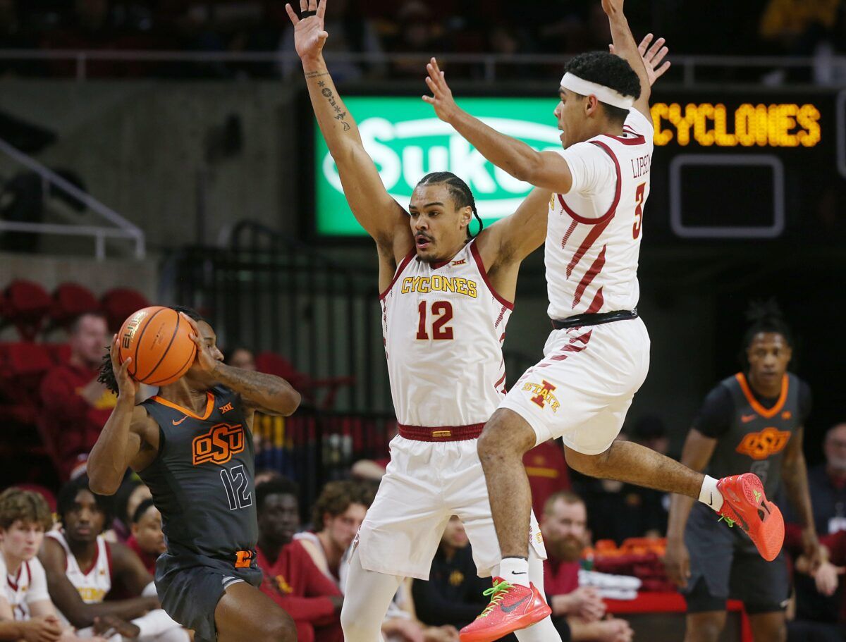 Iowa State Cyclones at Oklahoma State Cowboys Mens Basketball