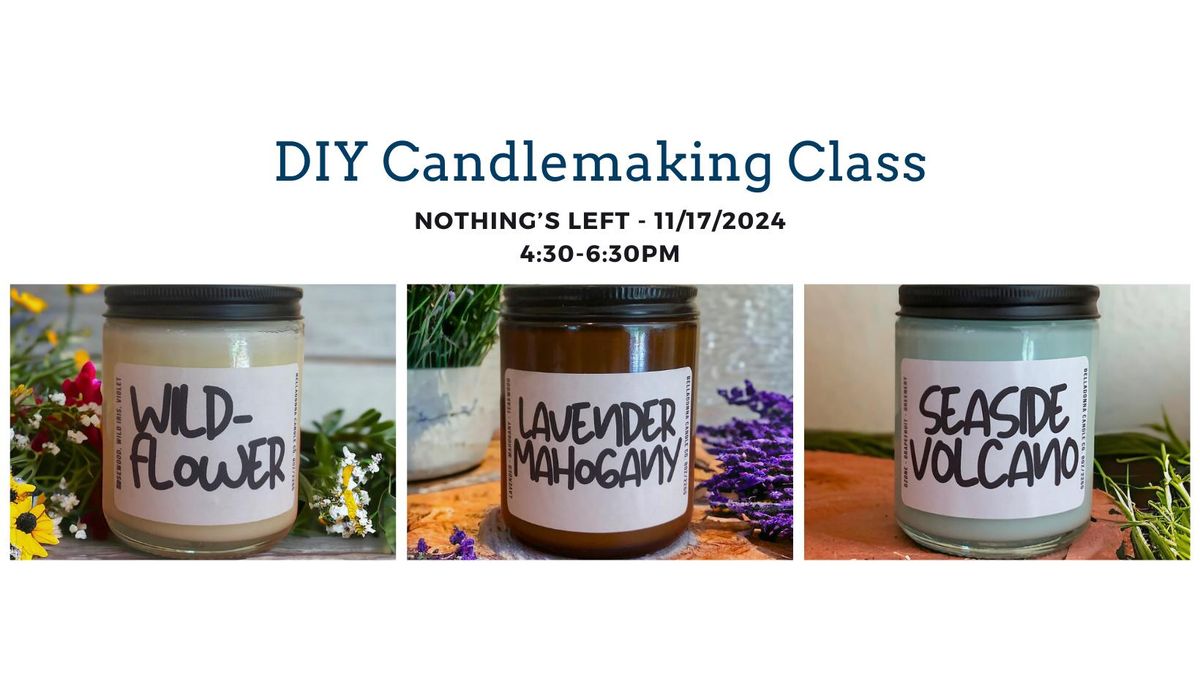 DIY Candlemaking Class 