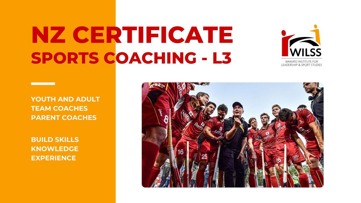 New Zealand Certificate in Sports Coaching | 2024