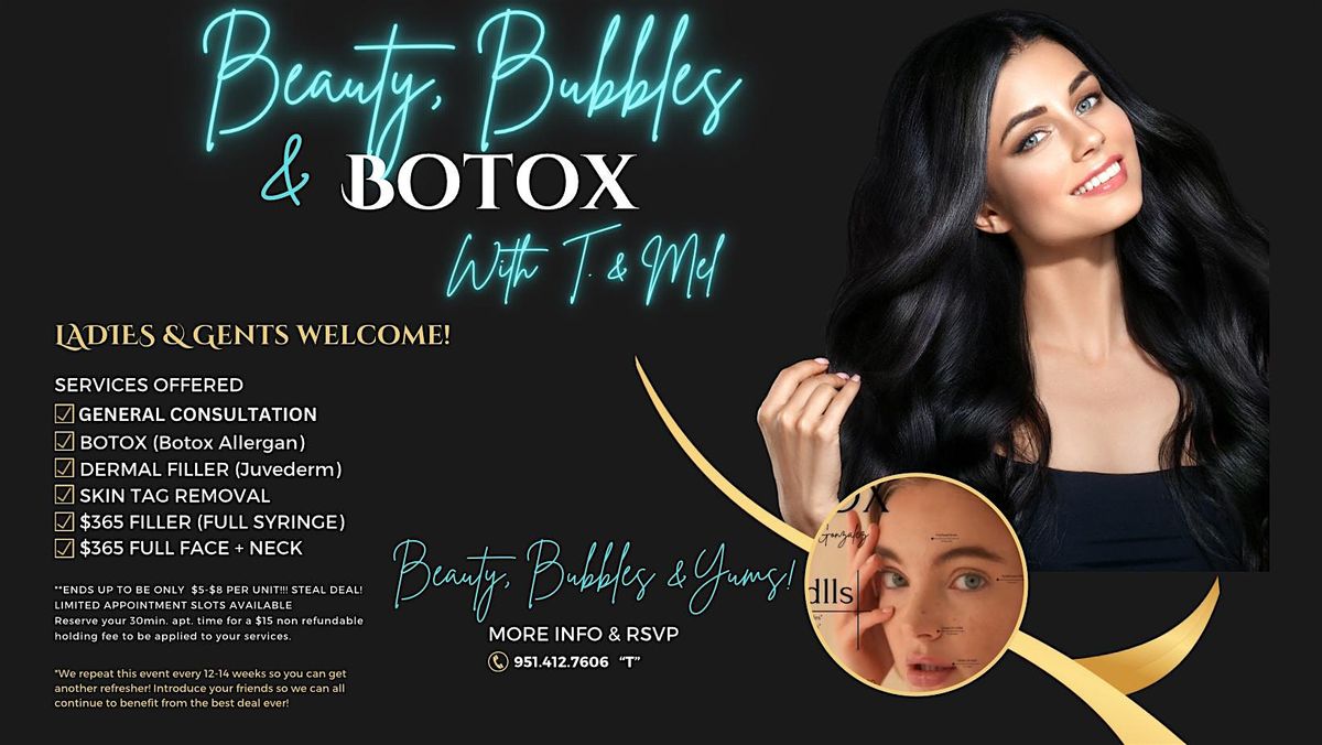 Beauty, Bubbles & Botox w\/ T & Mel