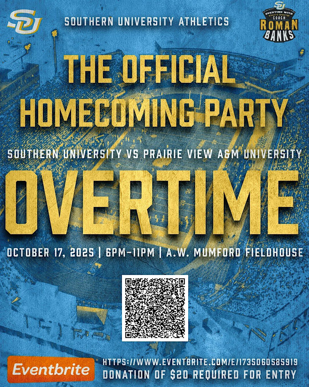 Overtime with Roman Banks Homecoming Edition