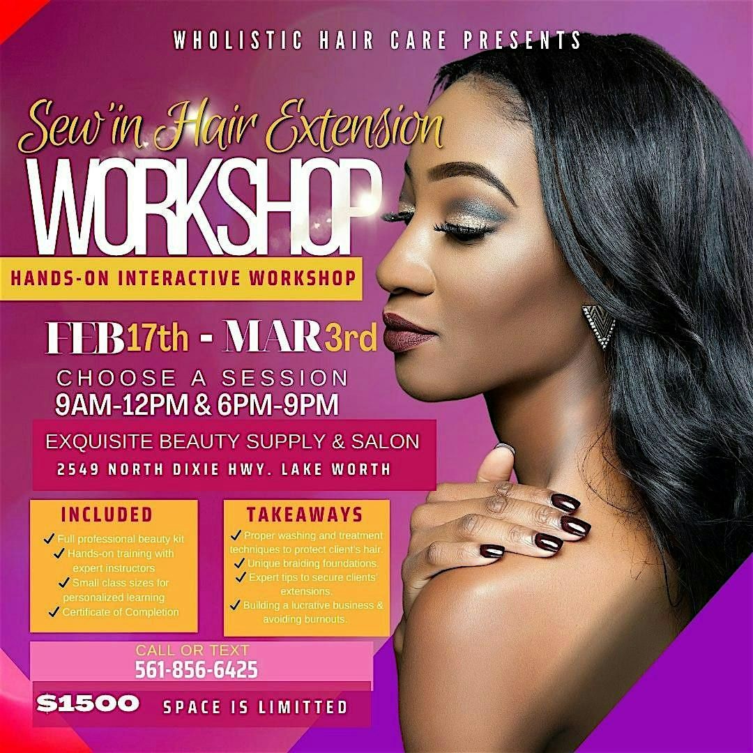 SEW'IN HAIR EXTENSION WORKSHOP