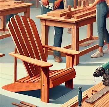 Woodworking Basics - Make your own Redwood Adirondack chair