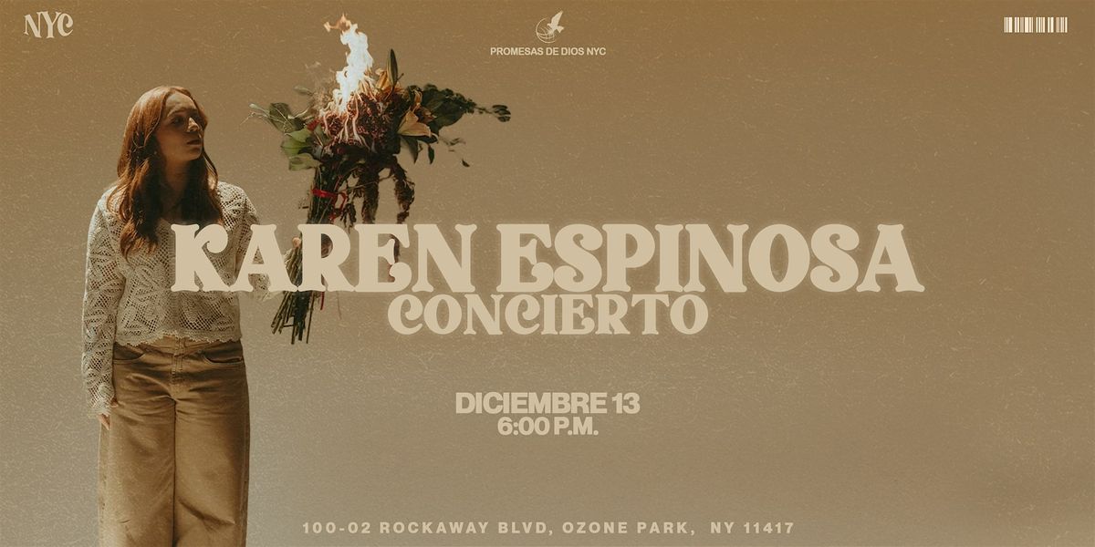 KAREN ESPINOSA CONCERT