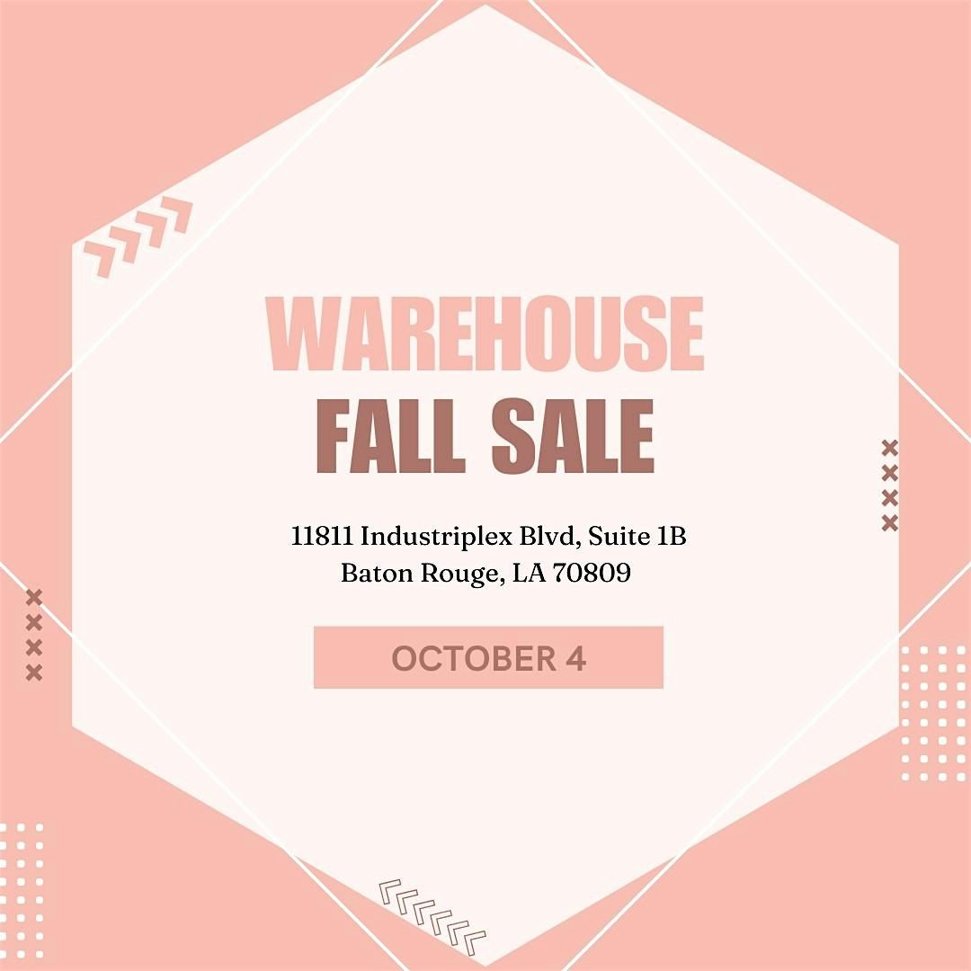 Posh Petites Market Fall Warehouse Sale
