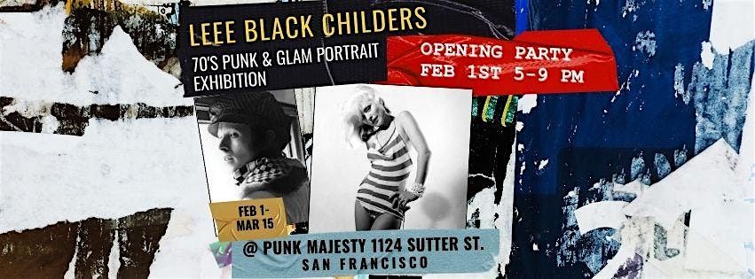 Rare Rock Star Punk & Glam Photo Exhibit + Rock n Roll Fashion!