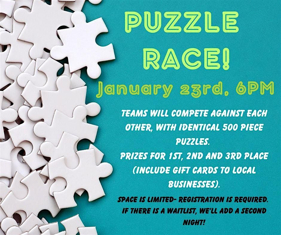 Puzzle Race (Adult\/YA Program)